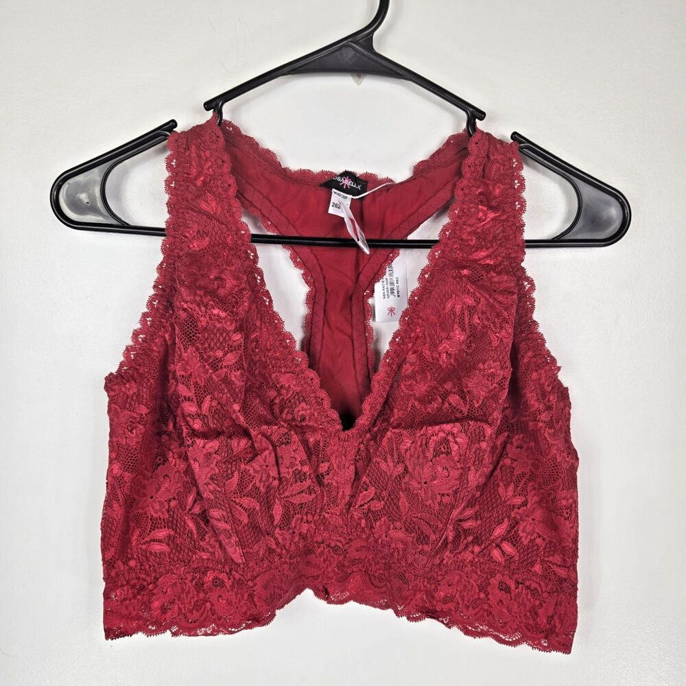 Cosabella Women's Size 2X Mystic Red Racie Racerback Extended (Plus) NWT